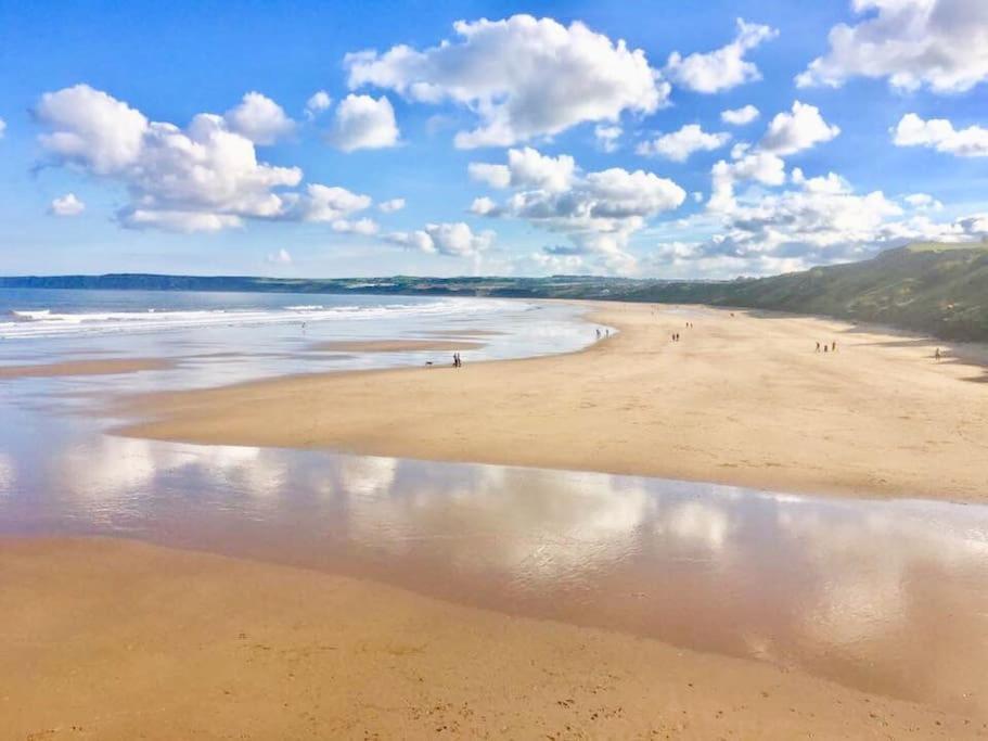 Tidesreach Filey, Sleeps 13, Close To Beach Kültér fotó